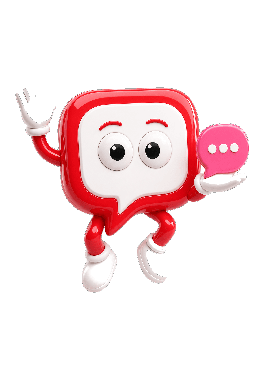 Social Bot — maskot Boti